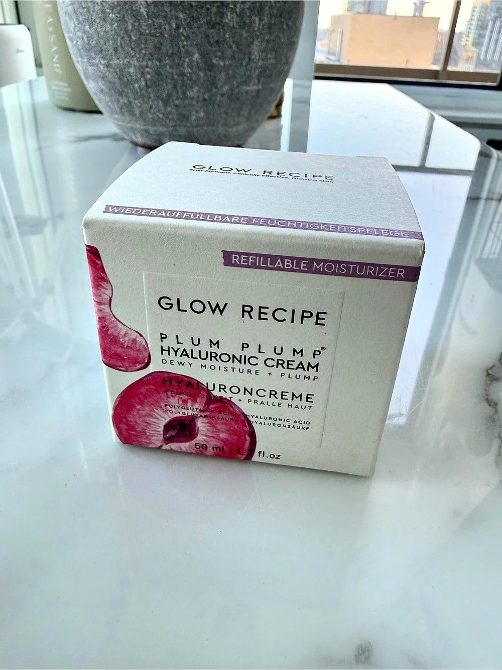 Glow Recipe Plum Plump Hyaluronic Cream Moisturizer NWT